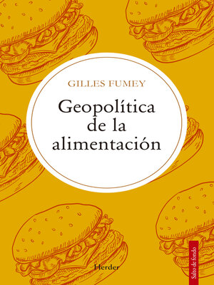 cover image of Geopolítica de la alimentación